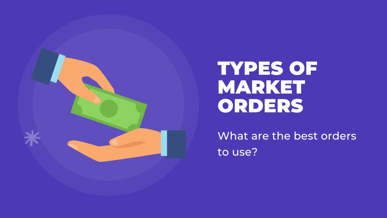 Types of orders on a cryptocurrency exchange