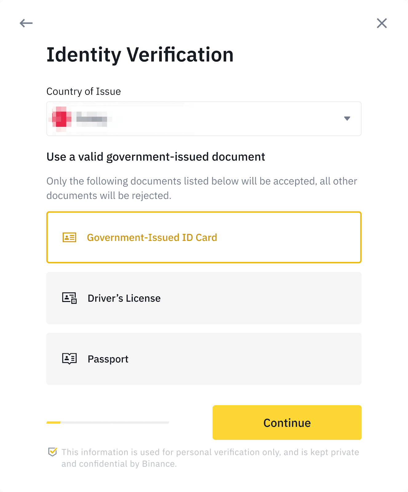 binance registration