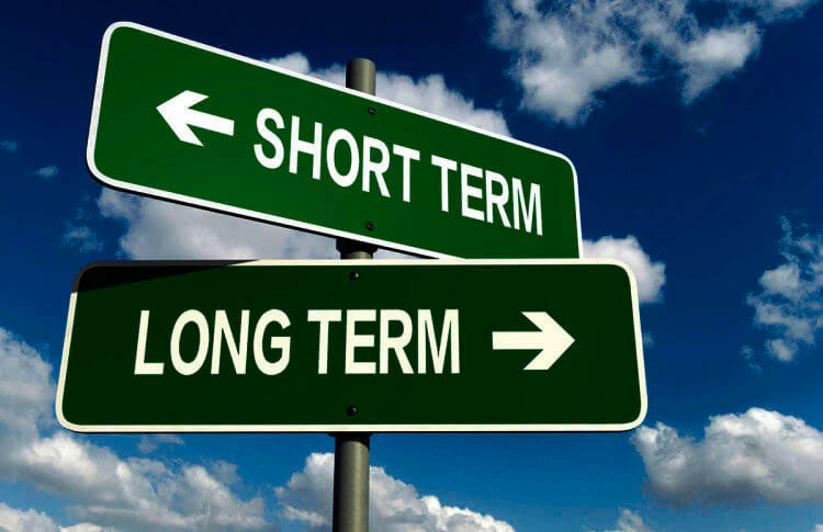 long and short term crypto