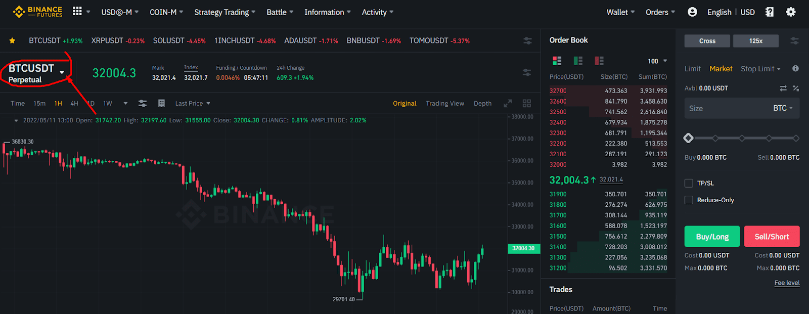 scalping on binance