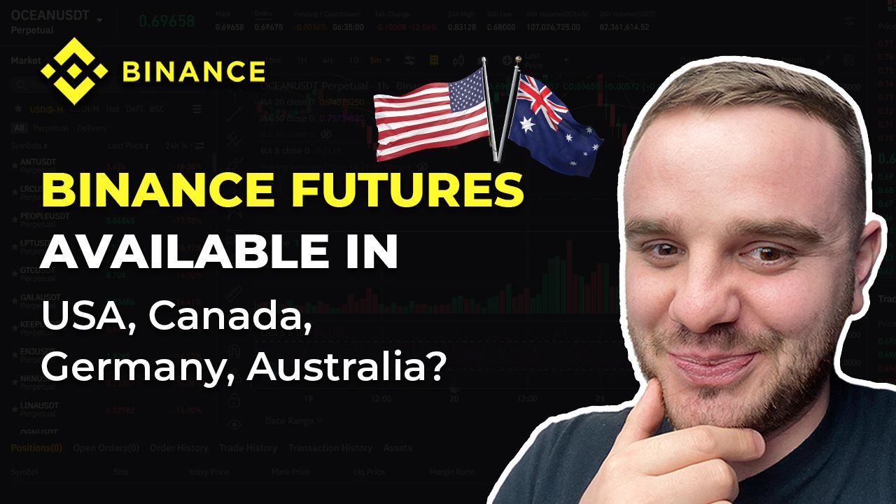 Binance futures in USA, Canada, Germany, Australia