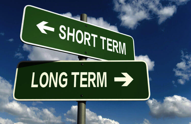 long and short term crypto