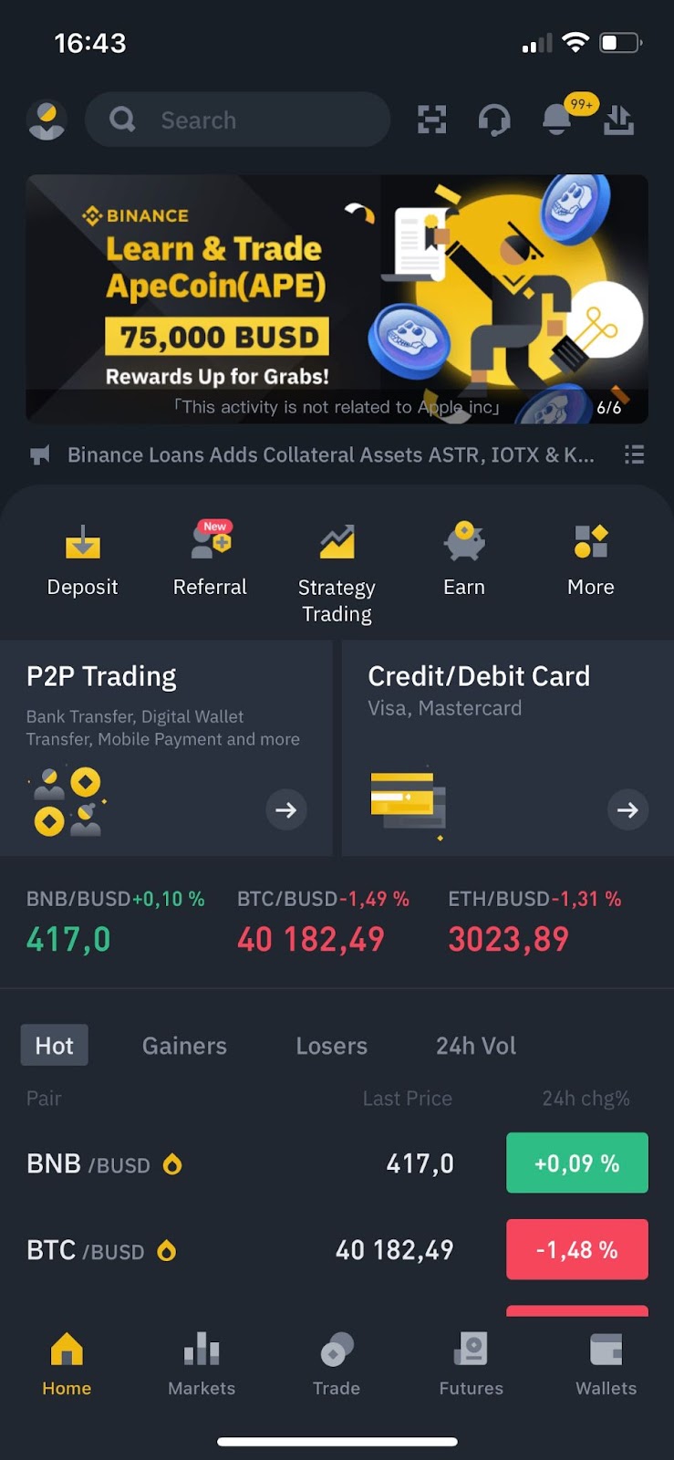 buy crypto with card