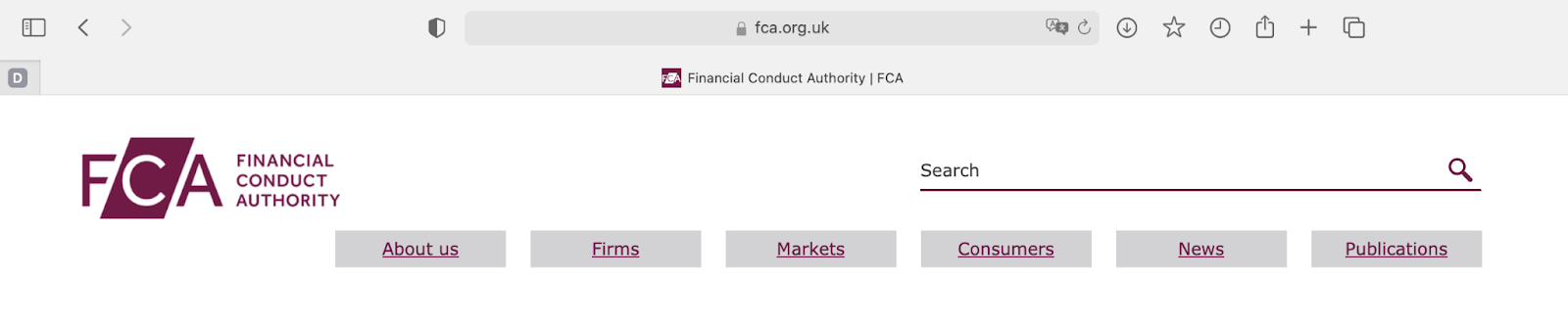 Financial Conduct Authority