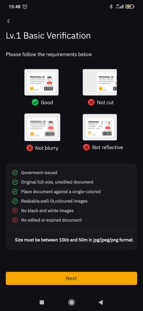 bybit id verification