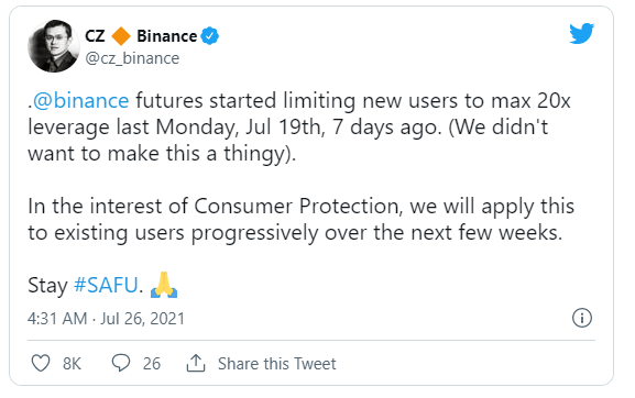 cz binance